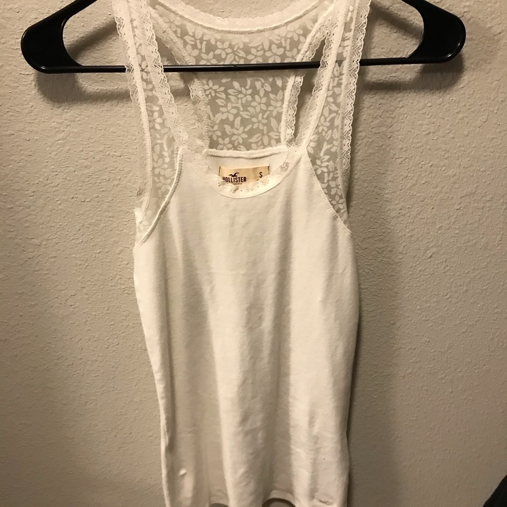 White tank top